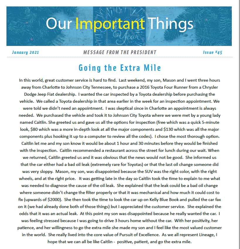Oct. Newsletter